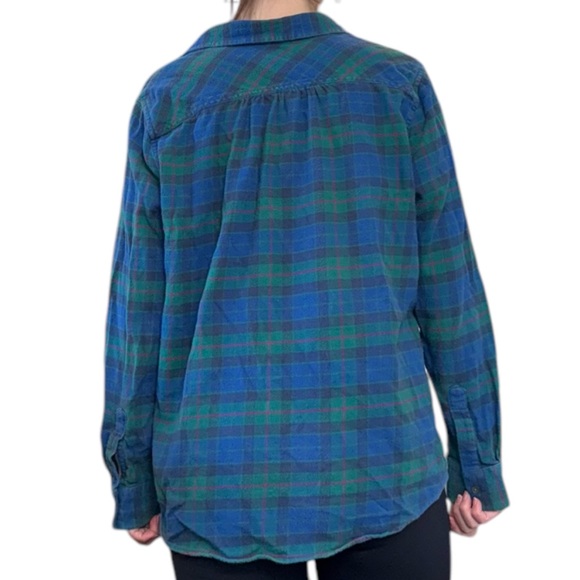 Blue Flannel Button Down - Picture 4 of 14